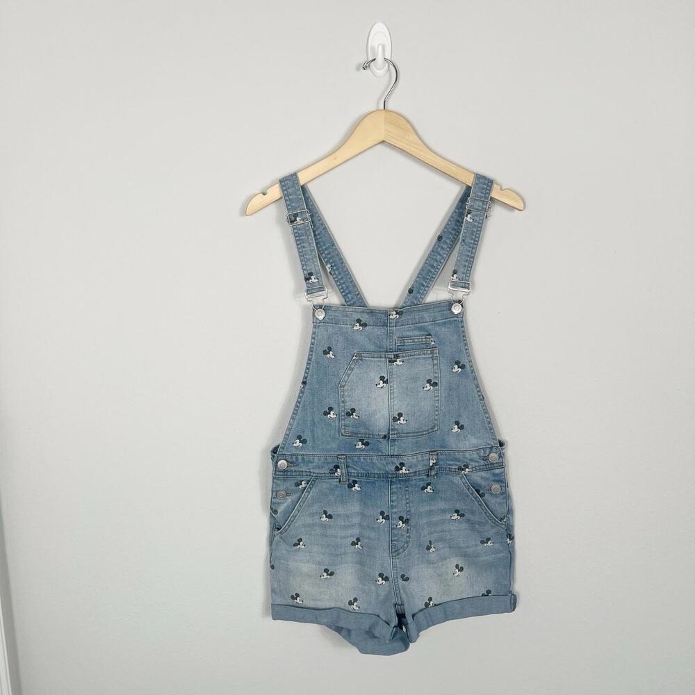 Disney Blue Denim Mickey Mouse Romper